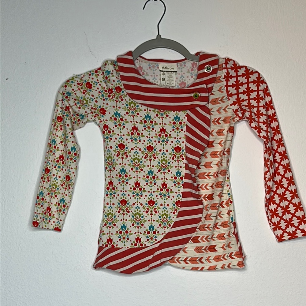 Matilda Jane Long Sleeve Girls Top Size 6